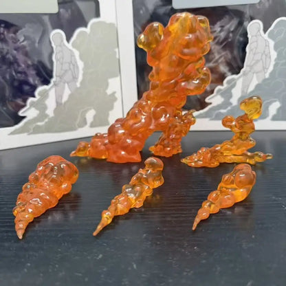 EFFECT Smoke Cloud Special Effect Parts Universal Scene Accessory For 1/12 Articulated Action Figure Model Diorama Display Decor