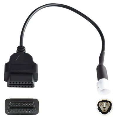 For Yamaha 3/4 /6 Pin To OBD2 Connector Motorbike OBDII Diagnostic Cable OBD Fault Code Reader Adaptor Extension Cable