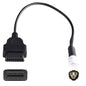 For Yamaha 3/4 /6 Pin To OBD2 Connector Motorbike OBDII Diagnostic Cable OBD Fault Code Reader Adaptor Extension Cable