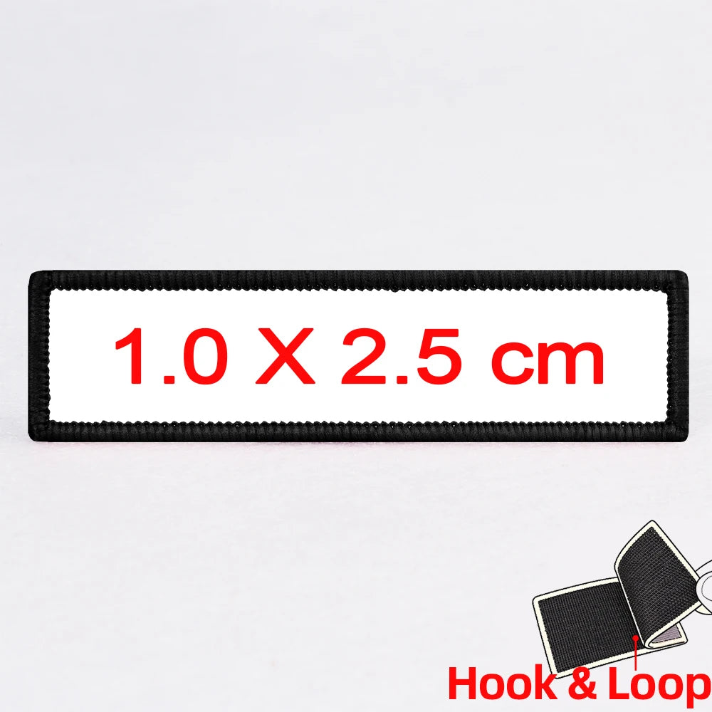 2 PCS Custom Make Your Own Personalized Morale Patch Add Your Photo, Logo, Text Hook and Loop/Sew On/Iron On