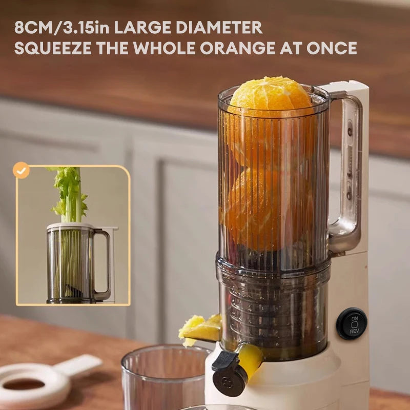 Automatic Electric Citrus Juicer Orange Lemon Fresh Orange Juicer juice and residue separation Juice Machine For Home 220V