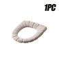 Soft and Warm Toilet Seat Cover Washable Bathroom Toilet Pad Cushion With Handle Thicker Soft Mat Knitting Warmer Closestool Mat