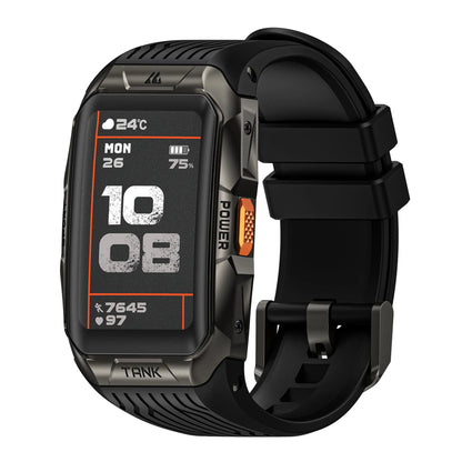 2025 KOSPET TANK X2 Rugged Smart Watch For Men 3D Curved Screen AMOLED AOD 5ATM IP69K Waterproof Bluetooth Call AI Assistant