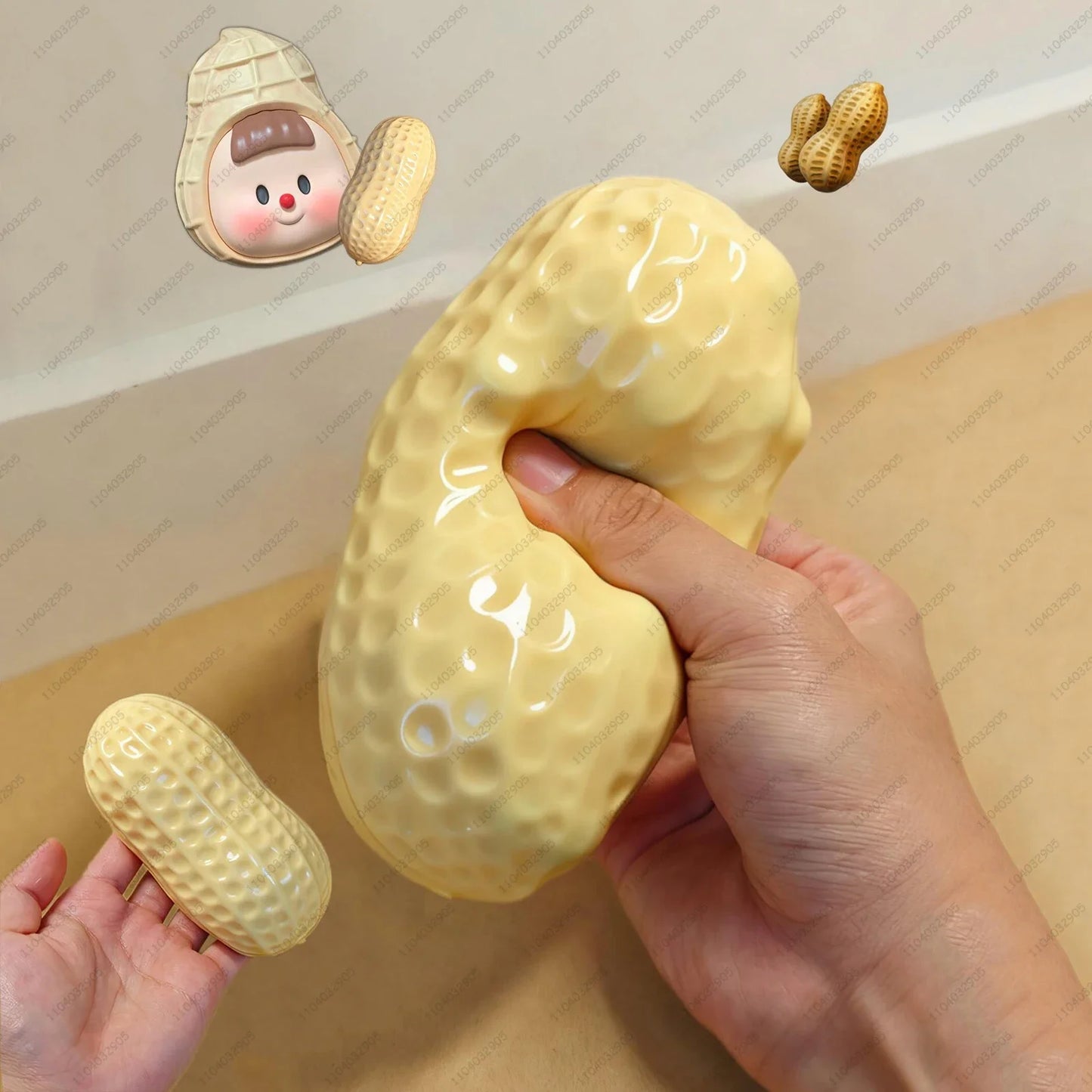 Schylling NeeDoh Ice Cream Cone & Nice Cube Squeeze Fidget Toy Surprise Stress Relief Desktop Ornament Party Gift