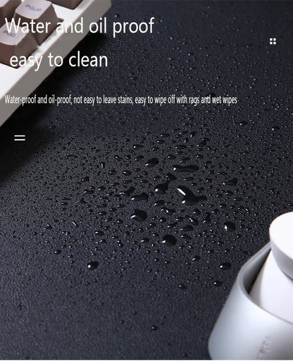 white mousepad Portable Mouse pad large Gaming Waterproof Non-slip PU Suede Desk Mat Computer Keyboard desk pad Mats