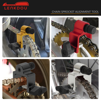 Universal Motorcycle Laser Chain Sprocket Alignment Tool ATV Chain Alignment Tool For KTM Honda Yamaha Kawaasaki Suzuki Ducati