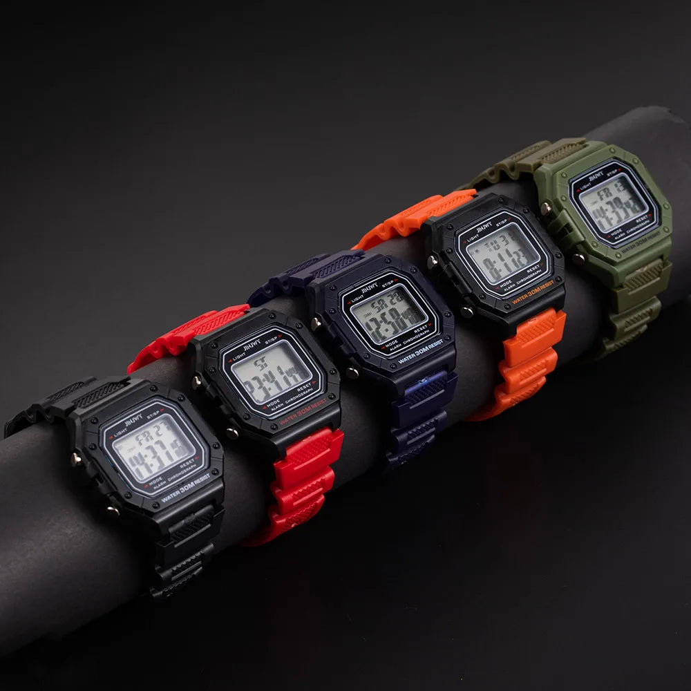 New Military Sport Watch Waterproof LED Watches for Men Fashion Luxury LED Electronic Watch Male Clock Shockproof Digital Watch