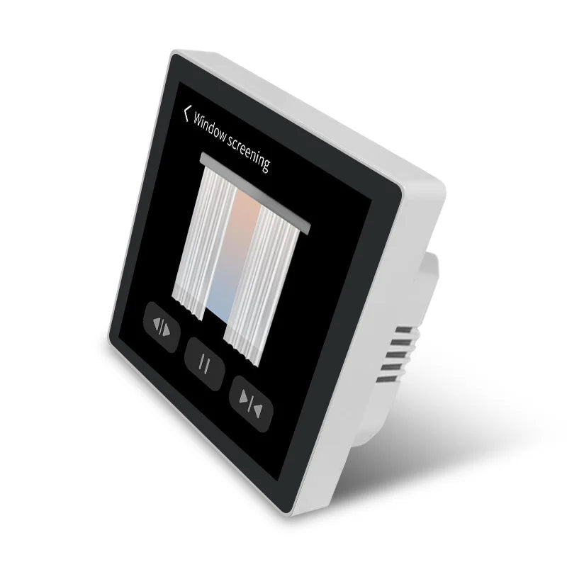 FUERS Tuya Smart Control Panel Switch Smart Home Automation System 3CH Switch Scene Panel Intelligent Home Touch Screen Zigbee