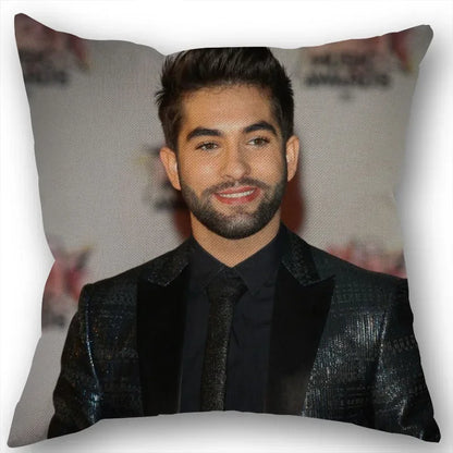 Custom Kendji Girac Pillowcase Home Textile Cotton Pillow Covers Wedding Decorative Pillow Cover Square 45x45CM1210