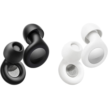 Ear Plugs for Sleeping Noise Cancelling, 25dB Ear Plugs for Noise Reduction with 8 Ear Tips, Reusable Silicone Earplugs Hearing