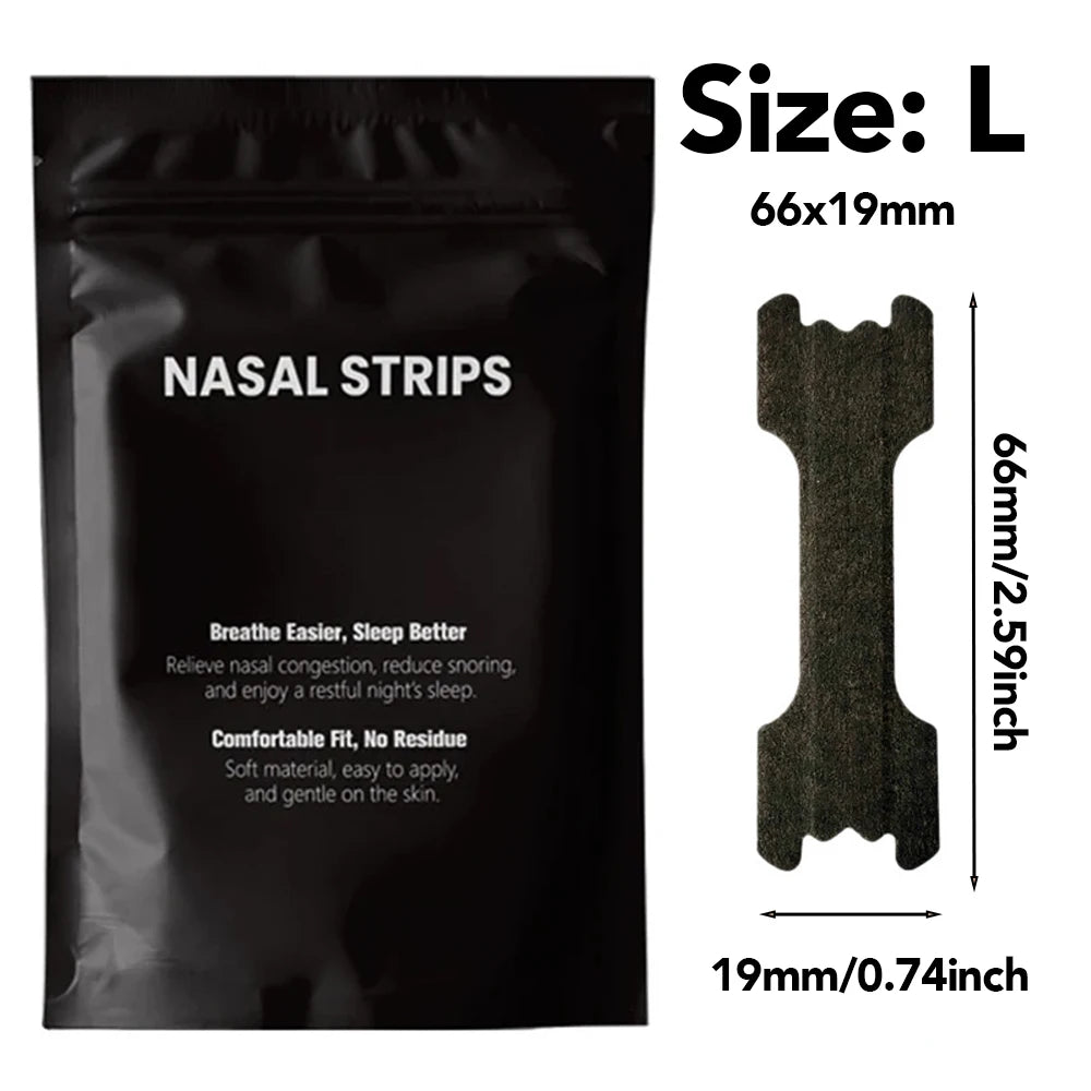 30/60/90PCS Improve Sleeping Health Breath Nasal Strips Nose Strips Nasal Congestion Anti-Snoring Better Breathing Nose Patches