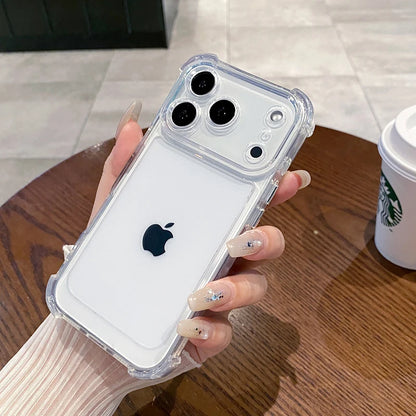 Luksusowe Etui Przeciwwstrząsowe Przezroczyste do iPhone 17 16 15 14 13 12 11 Pro X XR XS Max Plus Air Miękkie Przezroczyste Etui Bumper