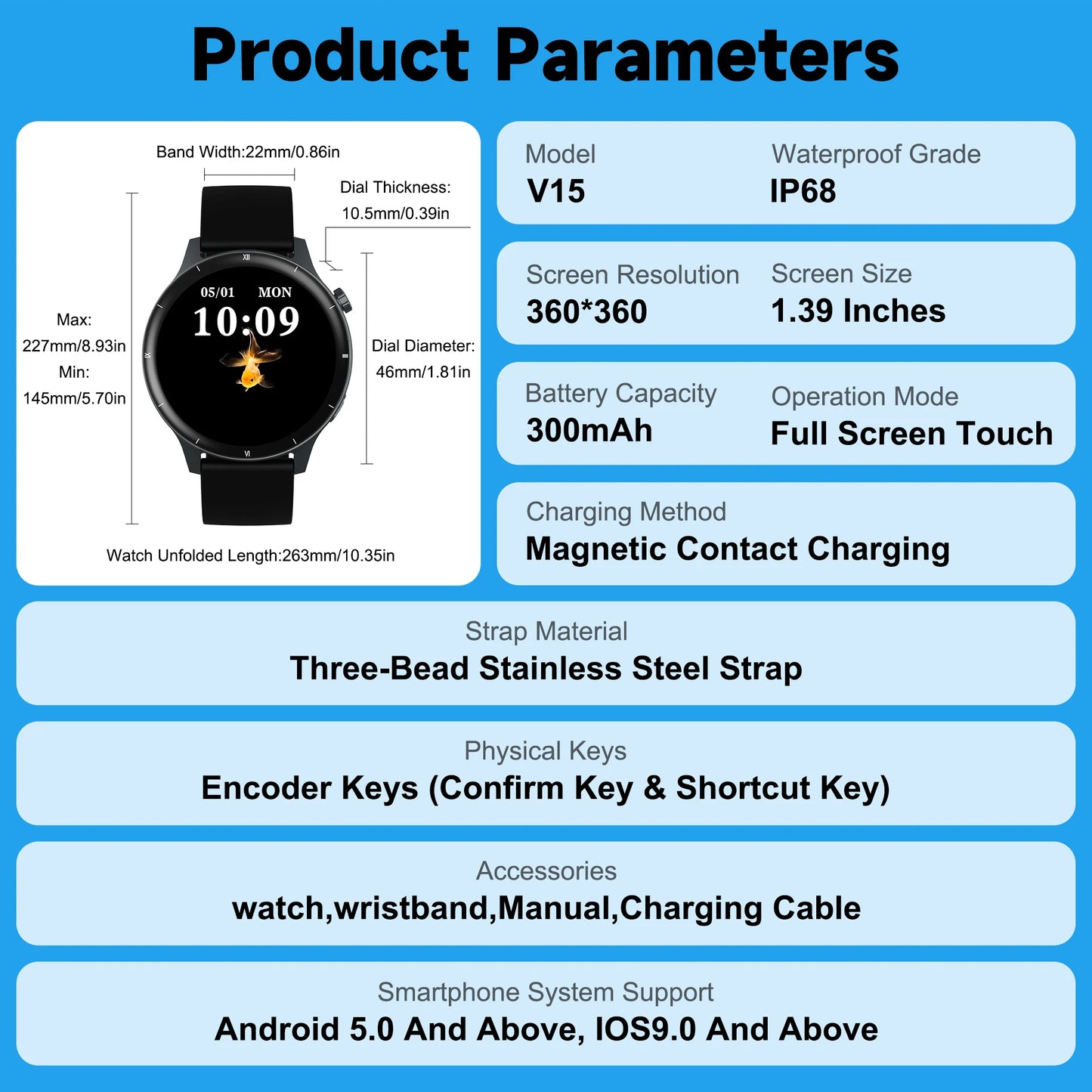 Inteligentny zegarek LIGE dla kobiet i mężczyzn, z połączeniami Bluetooth, sportowa bransoletka fitness, zdrowie kobiet, dynamiczna tarcza 3D, smartwatch damski, nowość 2026