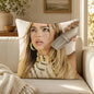 Person A-Addison R-Rae Funny Cushion Cover Soft Short Plush Decorative Pillow Cover for Sofa Bedroom Easy to Clean
