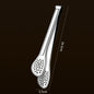 Stainless Steel Food Tongs Pastry Meat Barbecue Clip Anti-Scald Tongs Frying Fish Spatula Clip Bread Clip Household Kitchen Tool