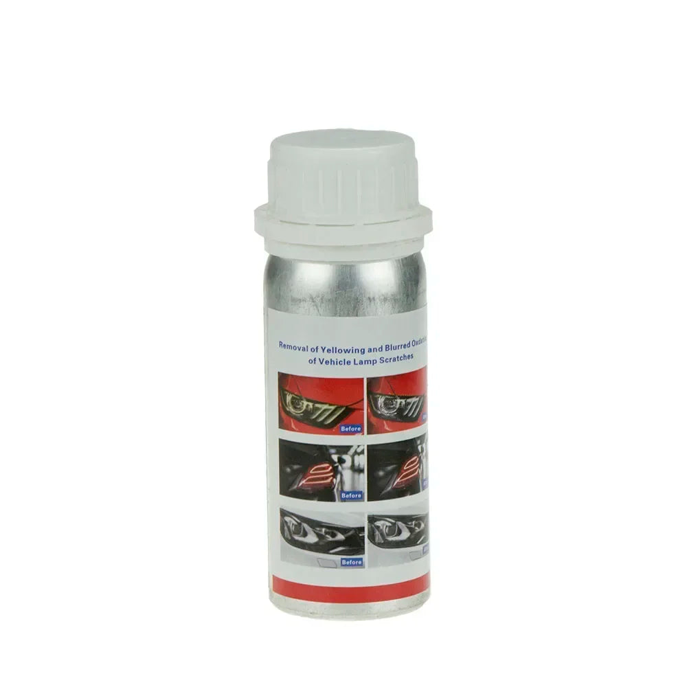 800ml Headlights Liquid Polymer Headlight Chemical Polish Repair Fluid Refurbishment Scratch Repair Polishing Headlights Kit