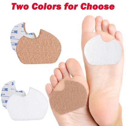 Pexmen 2Pcs/Pair Ball of Foot Cushions Metatarsal Pads for Forefoot Pain Relief Foot Care Protectors Insoles for Men and Women