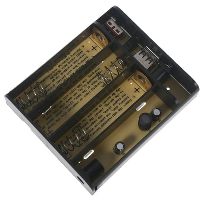 USB 5V for DC 9V 12V Output 3x 18650 Battery UPS DIY Power Bank Box for Router Cellphone Tablet Modem CCTV Camera