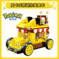 Pokemon Cartoon Pikachu Building Blocks Bulbasaur Toy Children's Assembled Model Pet Elf Kid Children Gift Compatible With Lego