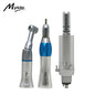 Myricko Dental contra angle straight low speed external rotation Handpiece Electric Micromotor polishing brush Air Turbine