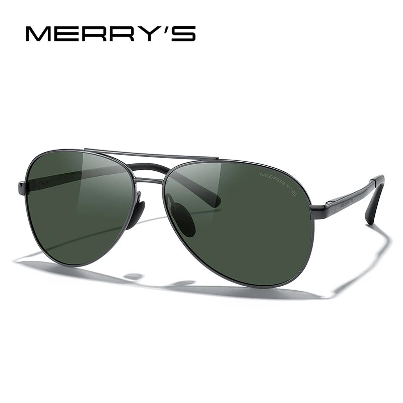 MERRYS DESIGN Classic Polarized Pilot Men Sunglasses For Driving Fashion Women Gradient Sunglasses UV400 S8268