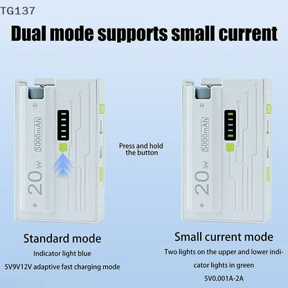 20W DIY Power Bank Box 21700 Universal Battery Charger Case Type-C Fast Charging For Mobile Phone Not Including Batteries