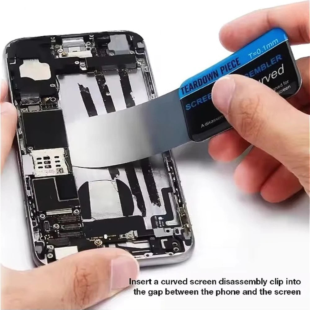 Professional Metal Pry Hand Opening Tools Flexible Steel Crowbar for iPhone iPad iPod Mobile Phone Tablet Teardown Repair Tool