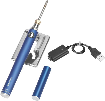 Cordless Soldering Iron with 1100mAh Battery, Portable Compact Adjustable Temperature for Household Repair and Jewelry Welding