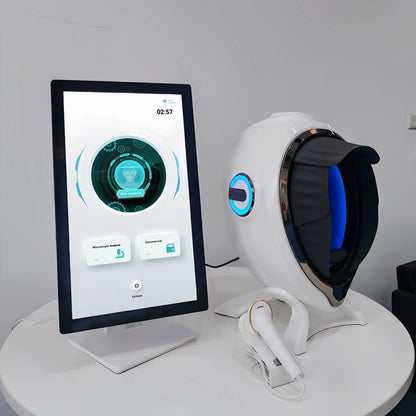 JLM Ai Smart Skin Detector Magic Mirror Skin Multi-spectrum Facial Analysis UV Layer Moisture Spectrum Analyzer Machine