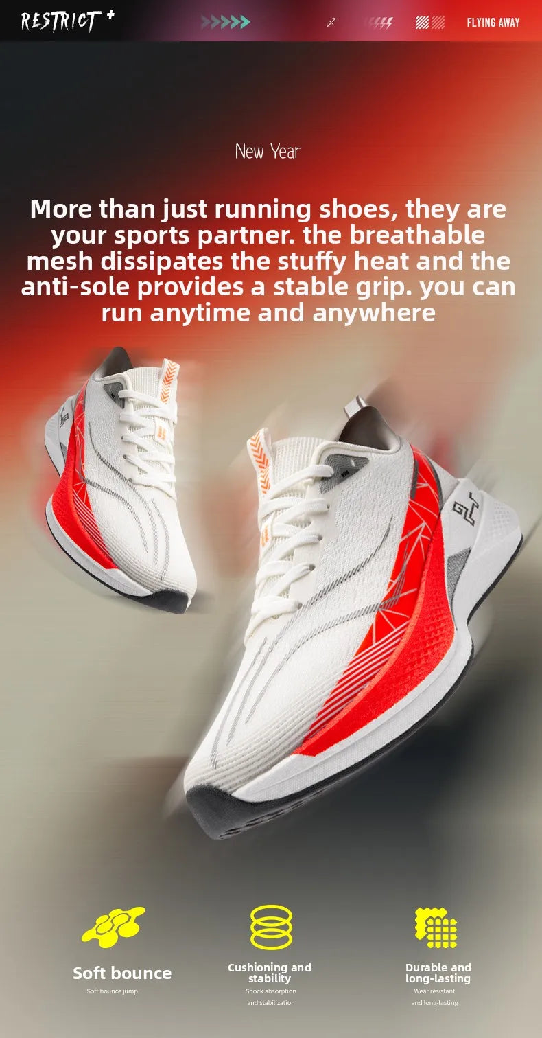 2026 New Chitu 9ro Carbon Fiber Plate Running Sneakers Lightweight Cushion Jogging Trainers Competition Sports Shoes Unisex