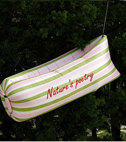 Waterproof Inflatable Sofa, Lazy Lounger Air Mattress, Portable Seat for Camping & Music Festival