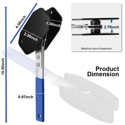 Caliper Spreader Tool Car Ratchet Brake Piston Press Brake Caliper Wrench Single Twin Quad Pistons Install Tool