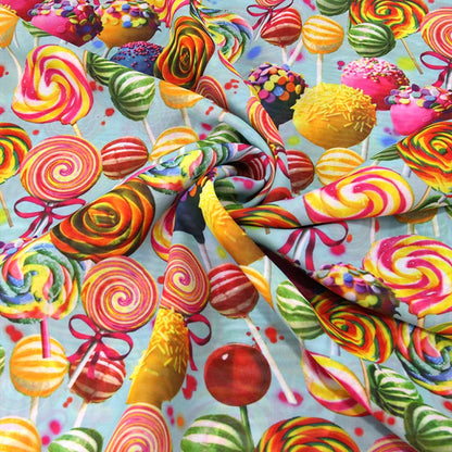 personalized 1pcs 50*140cm Your Design Customized Fabric Cotton polyester for sewing
