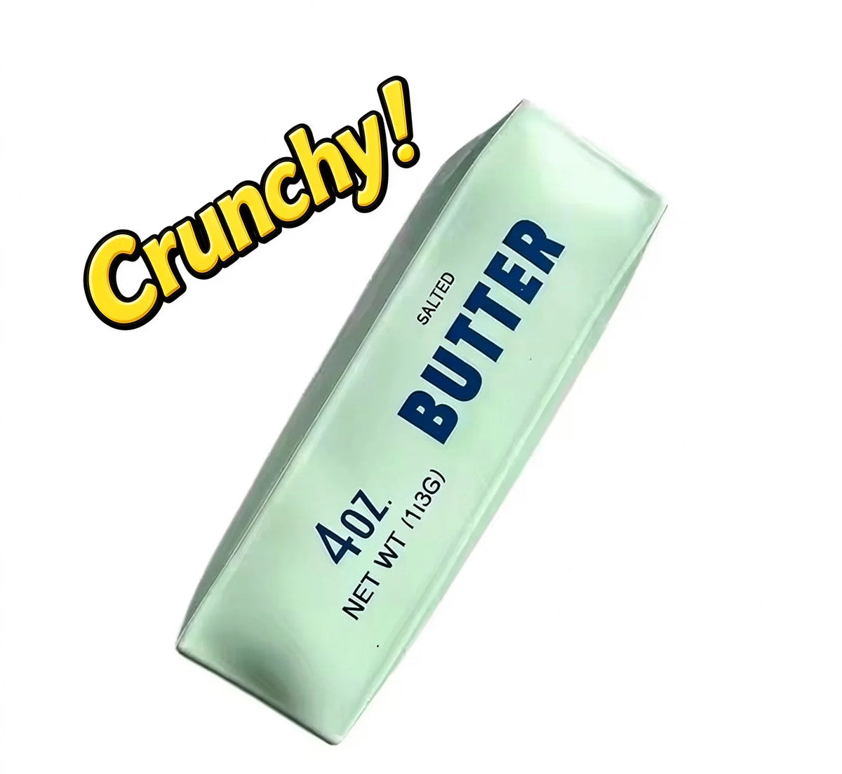 Crunchy Butter Stick Squishy Stress Ball Fidget Toy Crunchy Squishies Squeeze Toy ASMR Anti Stress Release Hand Relax Gift Toys
