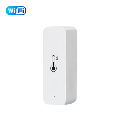 Tuya Wifi/Zigbee Temperature And Humidity Sensor Indoor Thermometer Smart Life Control For Home Work With Alexa Google Assistant
