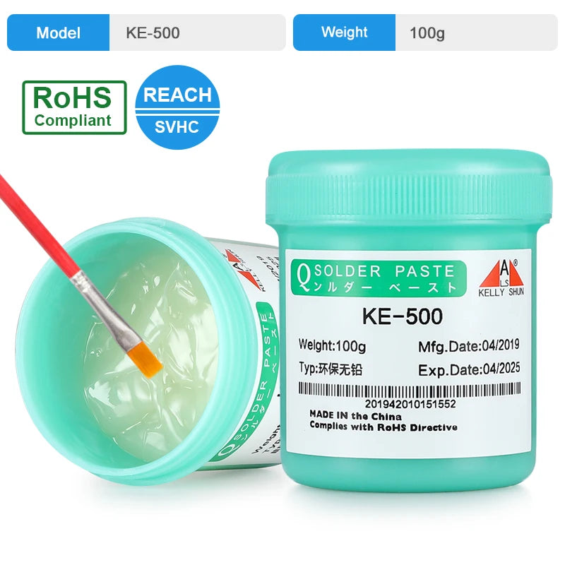 KELLYSHUN Soldering Flux for Welding SMD Desoldering Tin Soldering Paste, BGA Flux, No-Clean Soldering Oil