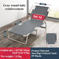 Portable Folding Recliner, Beach Camping Terrace Outdoor Chair with Adjustable Pillow, Ideal for Swimming Pool, Backyard, Lawn
