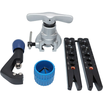 Air Conditioner Cutter Copper Pipe Reamer Eccentric Expander Tube Flaring Tool CT-806AM-F Metric/Inch Refrigeration Repair Tool
