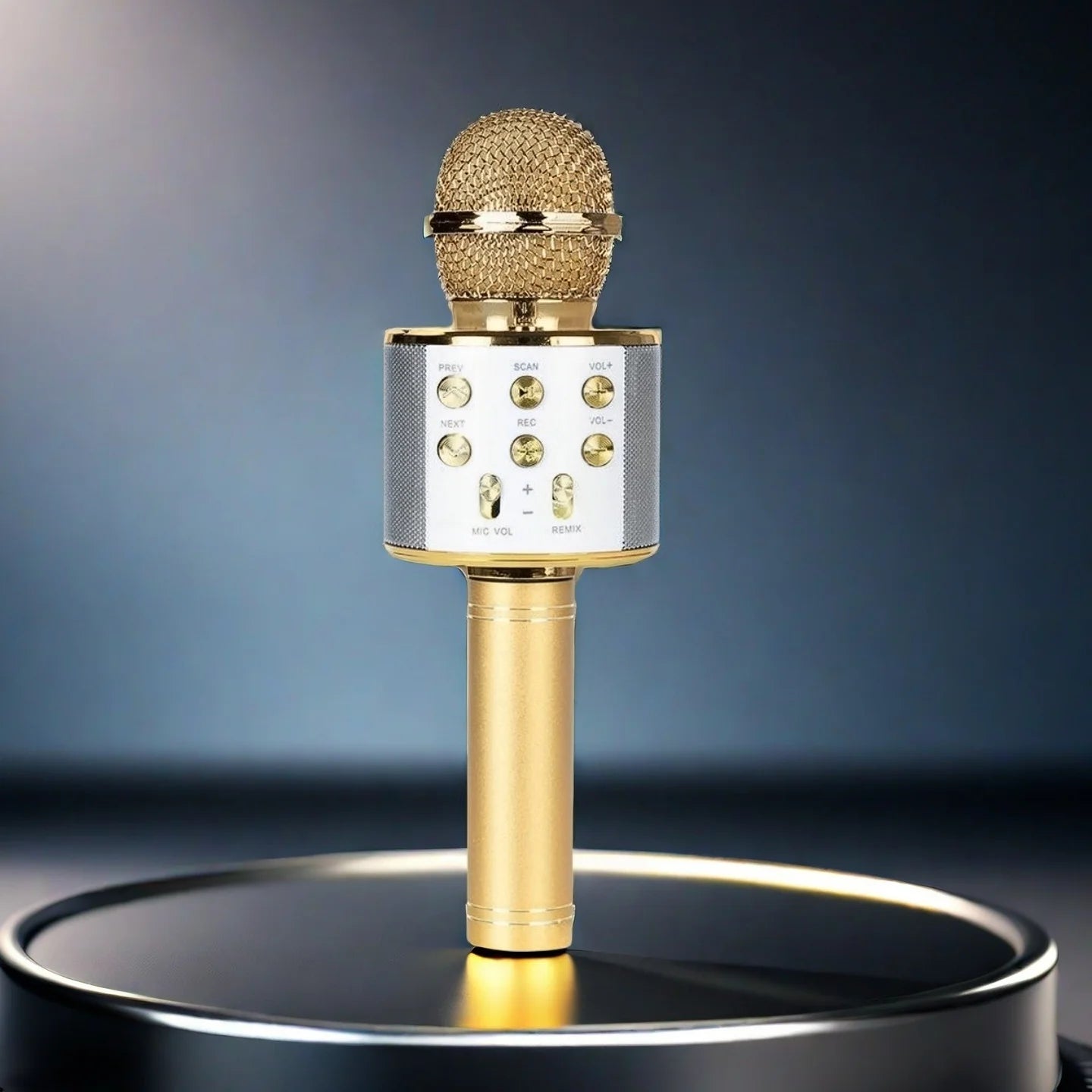 Bluetooth Karaoke Microphone Wireless Karaoke Mic for Adults Kids Singing - Perfect Toys for Girls Birthday Gifts