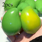 Color Changing Mango 크런치 말랑이 Squishy Fidget Toy Soft ASMR Sensory Squeeze Ball Anti-Anxiety Stress Relief Decompression Fun 말랑이