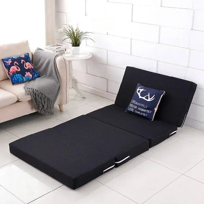 Foldable Memory Foam Floor Mattress Portable Single Sleeping Mat Tatami Pad For Office Lunch Break Yoga Guest Bed Furniture