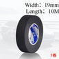 9/15/19/25/mm Electrical Insulation Heat-resistant Wiring Harness Tape  PET Bundle Flame Retardant Tape