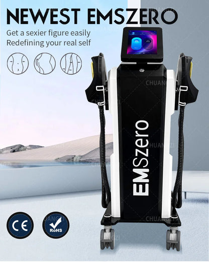 Emszero Neo Body Sculpt Machine 6500w 200hz Professional EMS Hiemt Shape rf Electrostimulation Devices 5 handles for Salon Spa