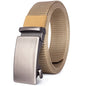 Automatic Buckle Light Comfortable Nylon Military Belt Outdoor Hunting Multifunctional Tactical Canvas Belt High Quality Men Bel