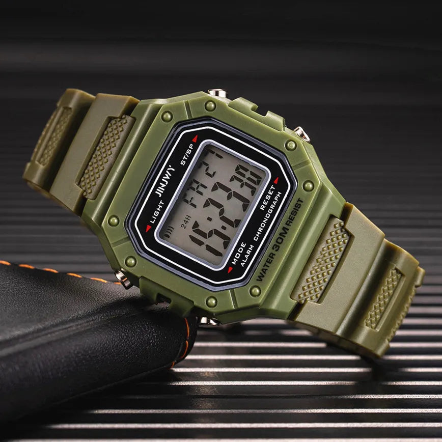 New Military Sport Watch Waterproof LED Watches for Men Fashion Luxury LED Electronic Watch Male Clock Shockproof Digital Watch