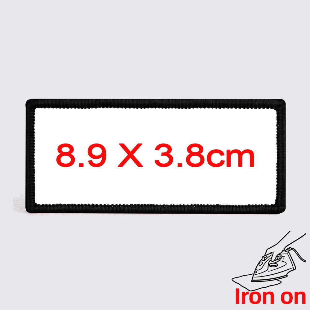 2 PCS Custom Make Your Own Personalized Morale Patch Add Your Photo, Logo, Text Hook and Loop/Sew On/Iron On