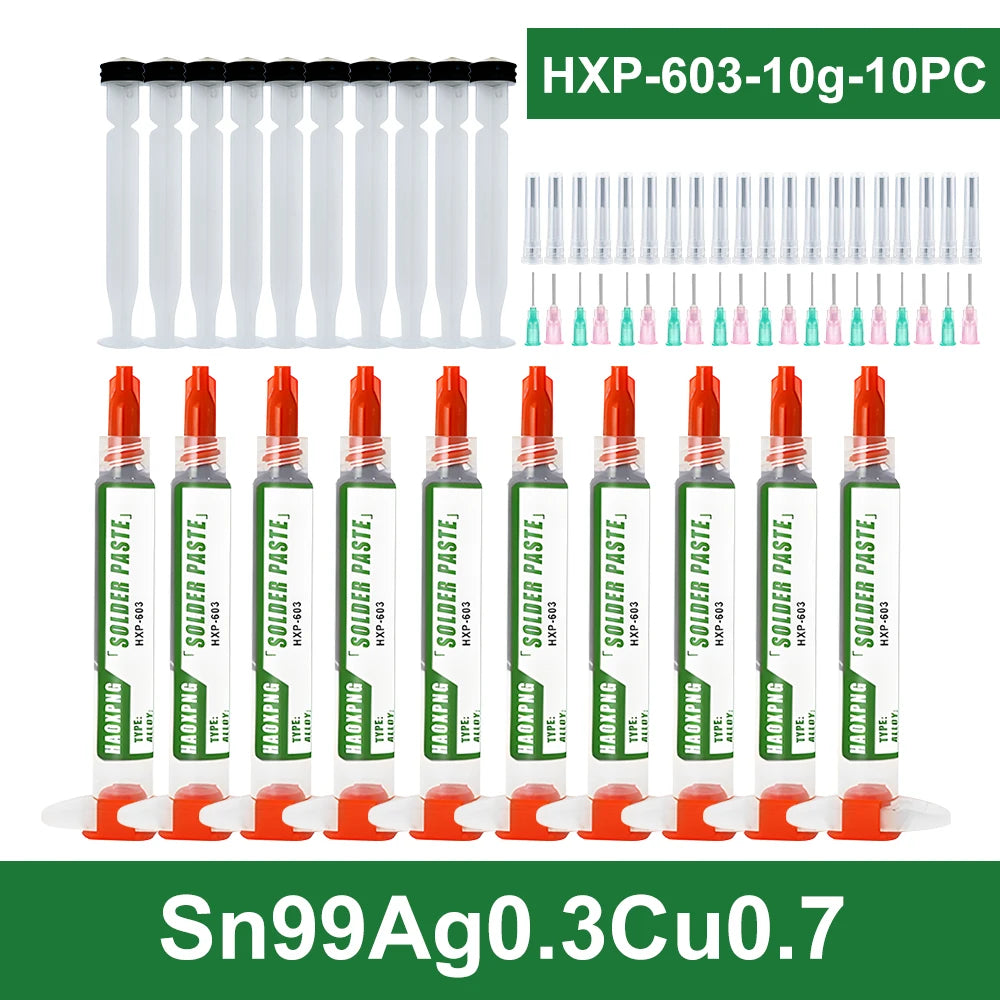 Sn99Ag0.3Cu0.7 Solder Paste, Flux, Lead-Free Solder Paste Free Cleaning Is Widely Used In All Kinds Of Soldering