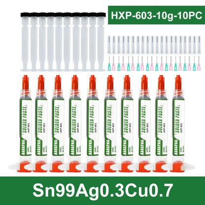 Sn99Ag0.3Cu0.7 Solder Paste, Flux, Lead-Free Solder Paste Free Cleaning Is Widely Used In All Kinds Of Soldering