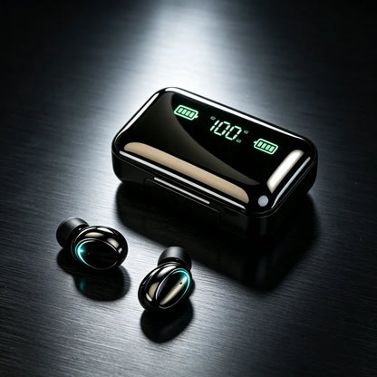 Wireless Earphones Bluetooth Headphones Professional Bluetooth Headset Feature Adjustable Headbands for Customized Ergonomic Fit