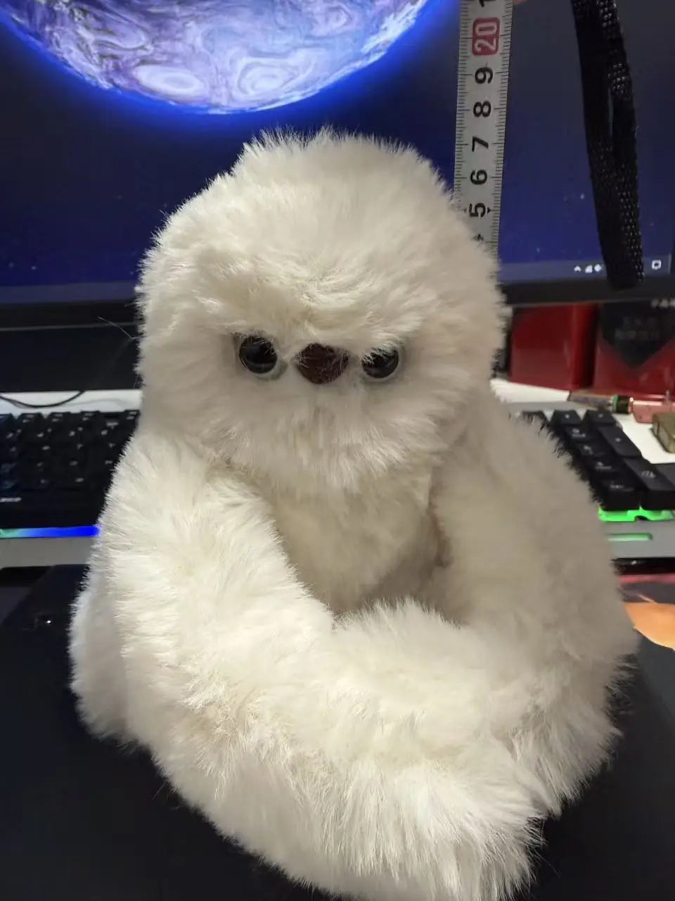 Turn Its Head Plush Shy Interactive Owl Can Sing Toy Set Cute And Adorable Pet Pendan Children's machine Toy MR Gift